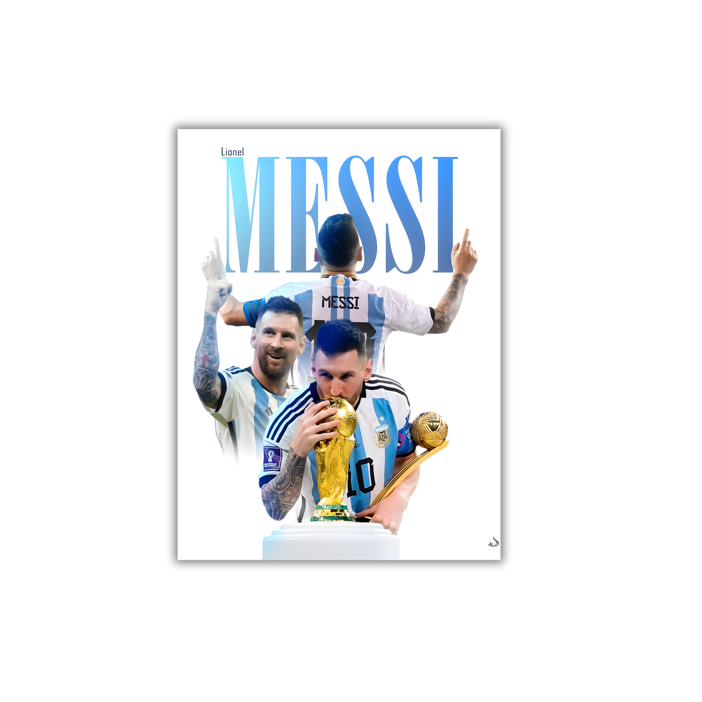 Lionel Messi Football Poster #229