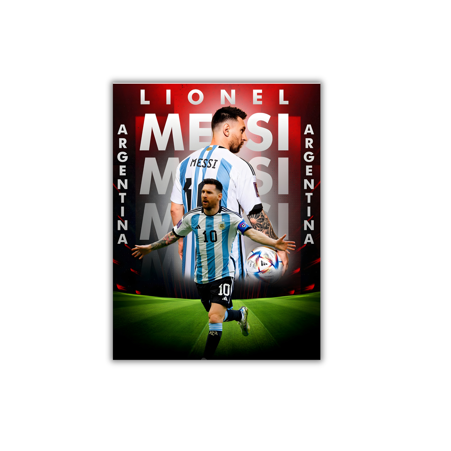 Lionel Messi Football Poster #230