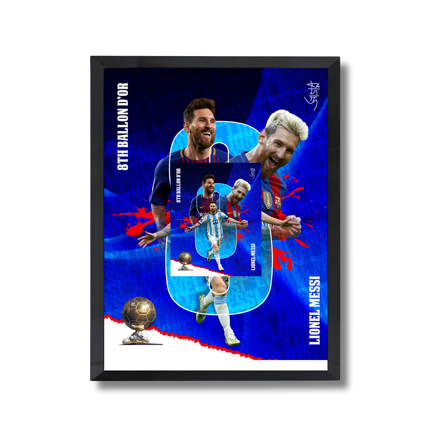 Lionel Messi Football Poster #231