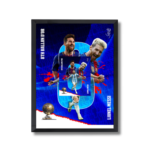 Lionel Messi Football Poster #231