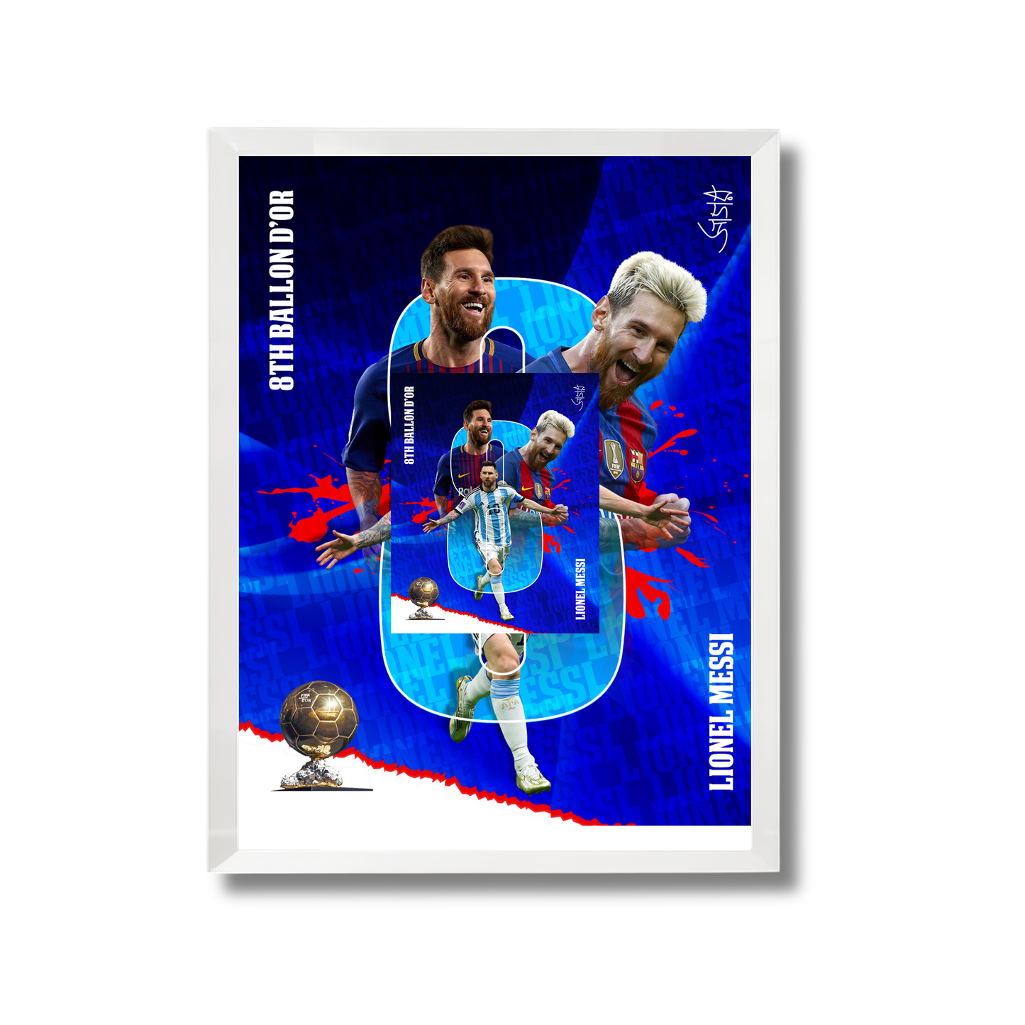 Lionel Messi Football Poster #231