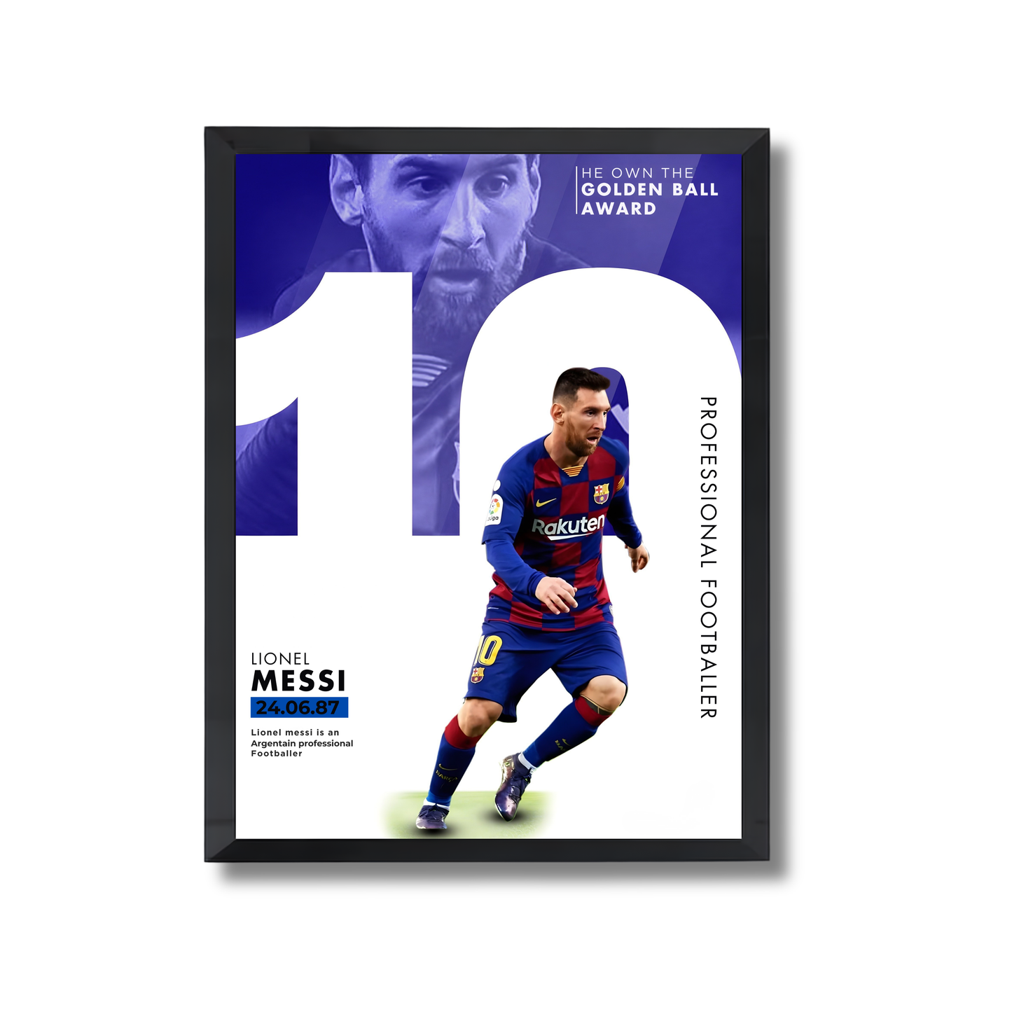 Lionel Messi Football Poster #235