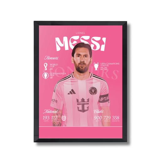 Lionel Messi Football Poster #237