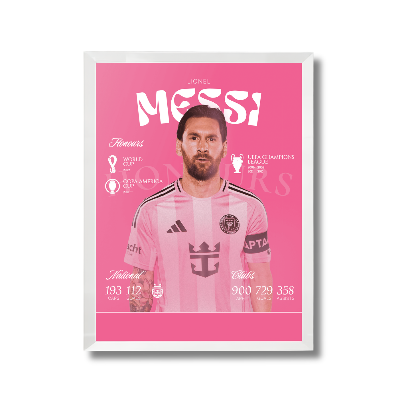 Lionel Messi Football Poster #237