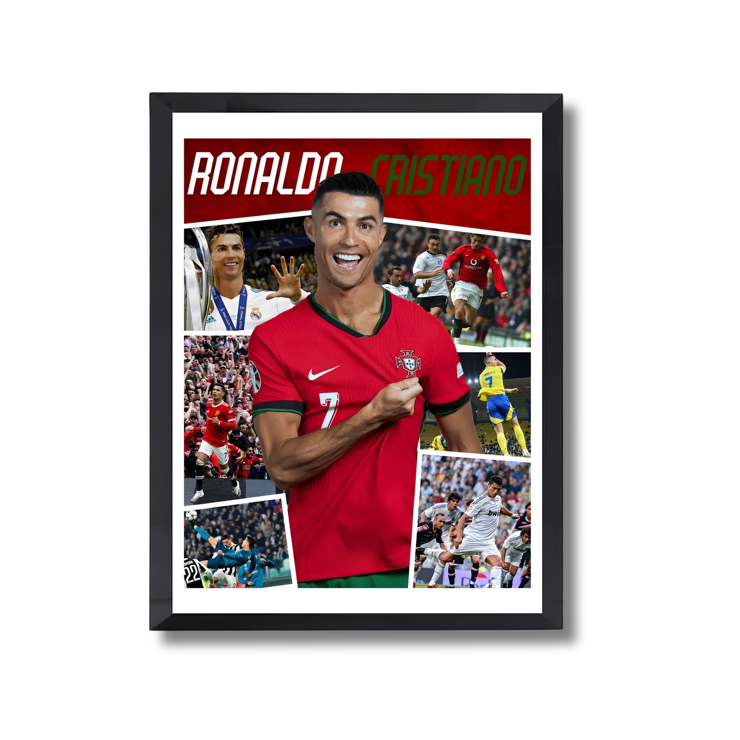 Cristiano Ronaldo Football Poster #239