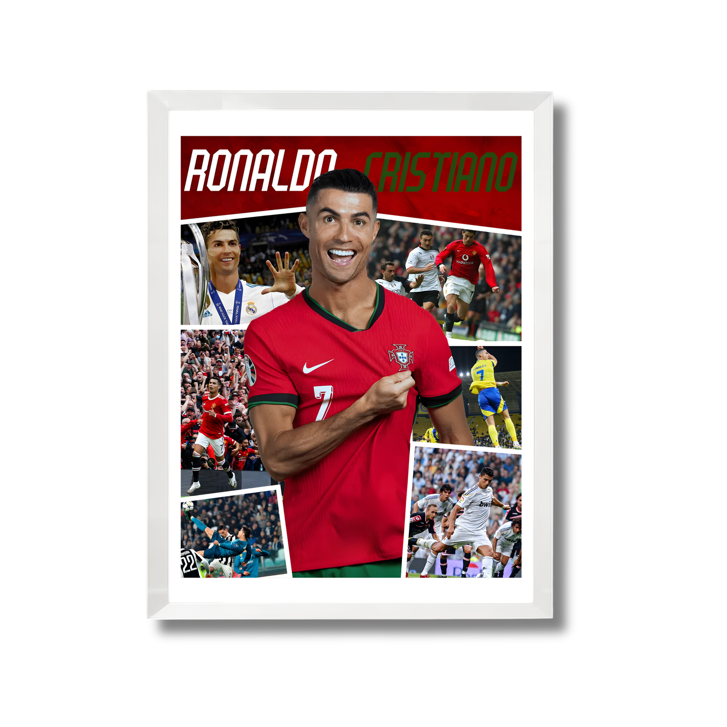 Cristiano Ronaldo Football Poster #239