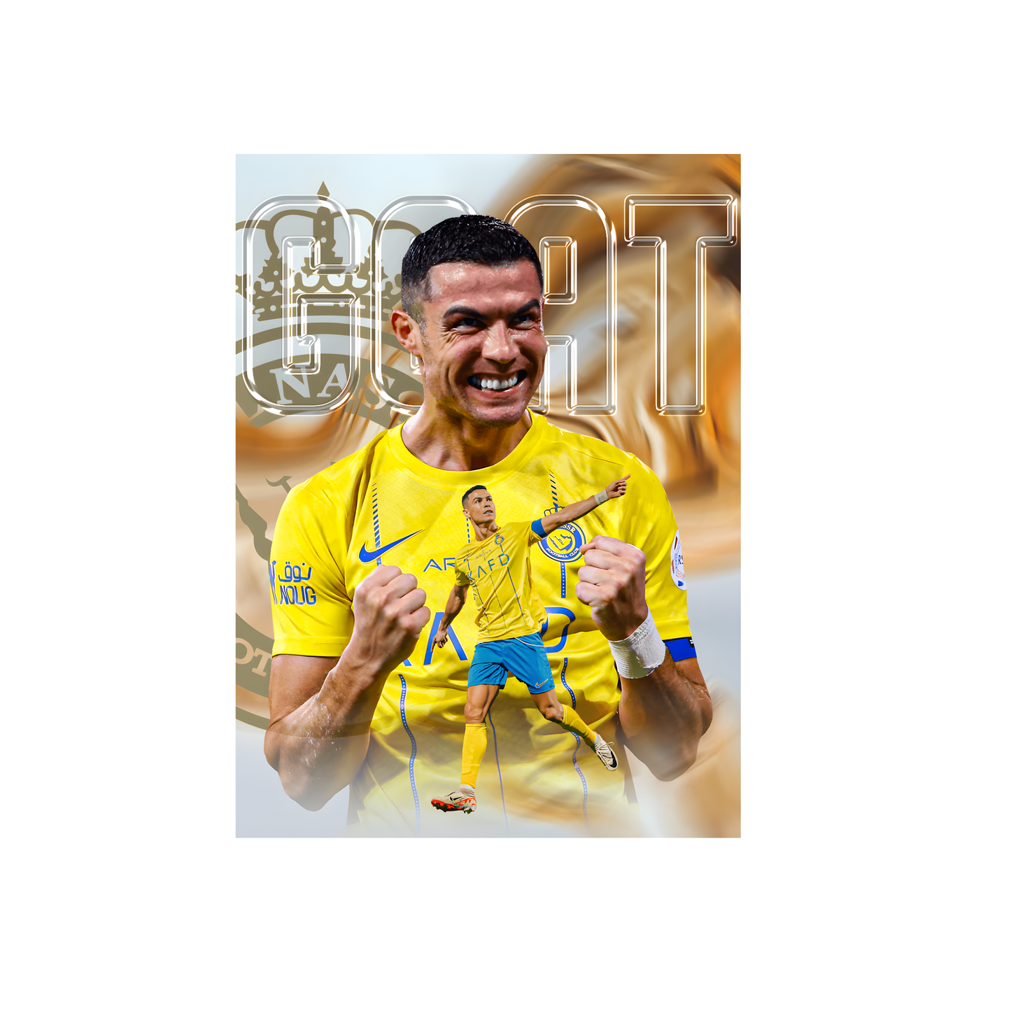 Cristiano Ronaldo Football Poster #240