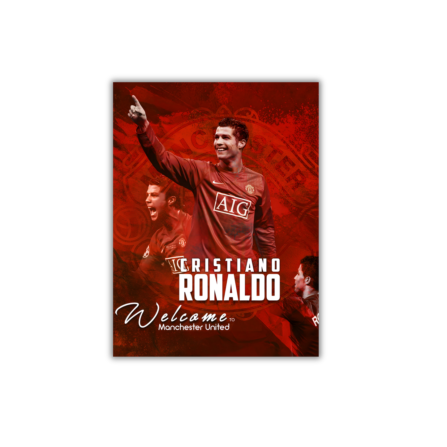 Cristiano Ronaldo Football Poster #241