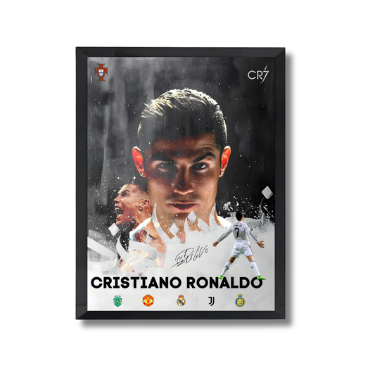 Cristiano Ronaldo Football Poster #242