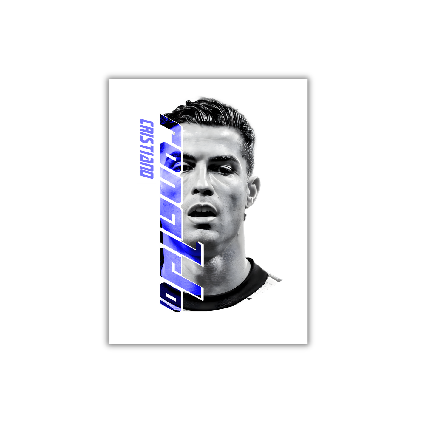 Cristiano Ronaldo Football Poster #243