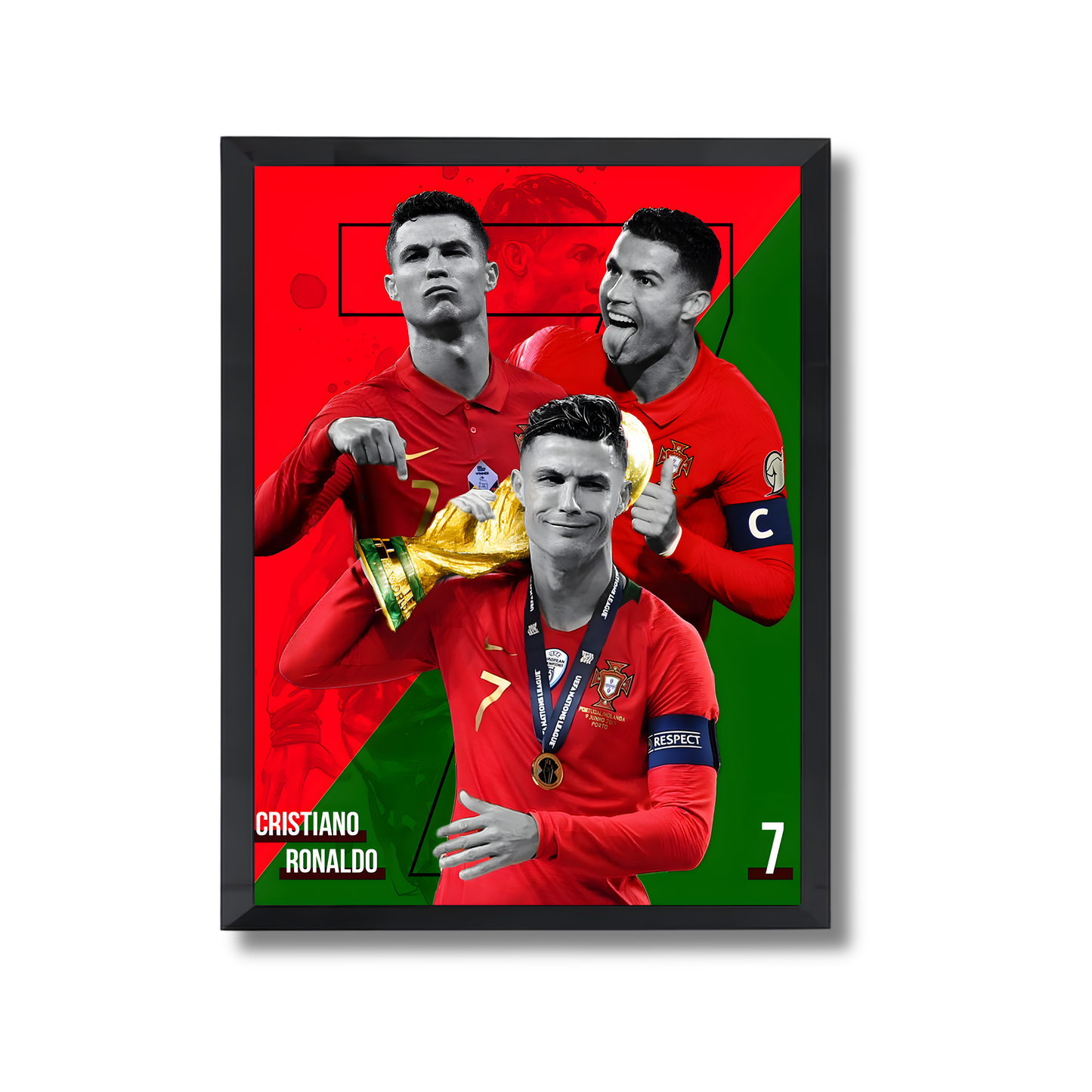 Cristiano Ronaldo Football Poster #244