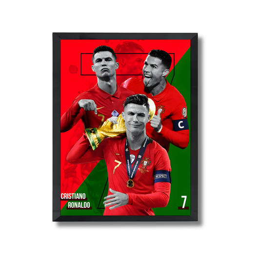 Cristiano Ronaldo Football Poster #244