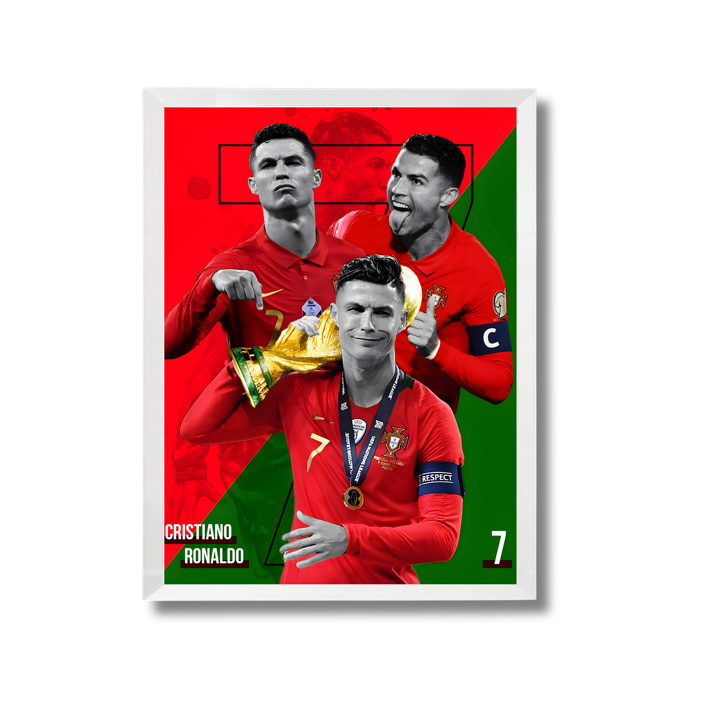 Cristiano Ronaldo Football Poster #244
