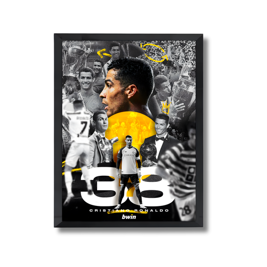 Cristiano Ronaldo Football Poster #245
