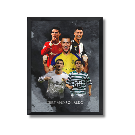 Cristiano Ronaldo Football Poster #247
