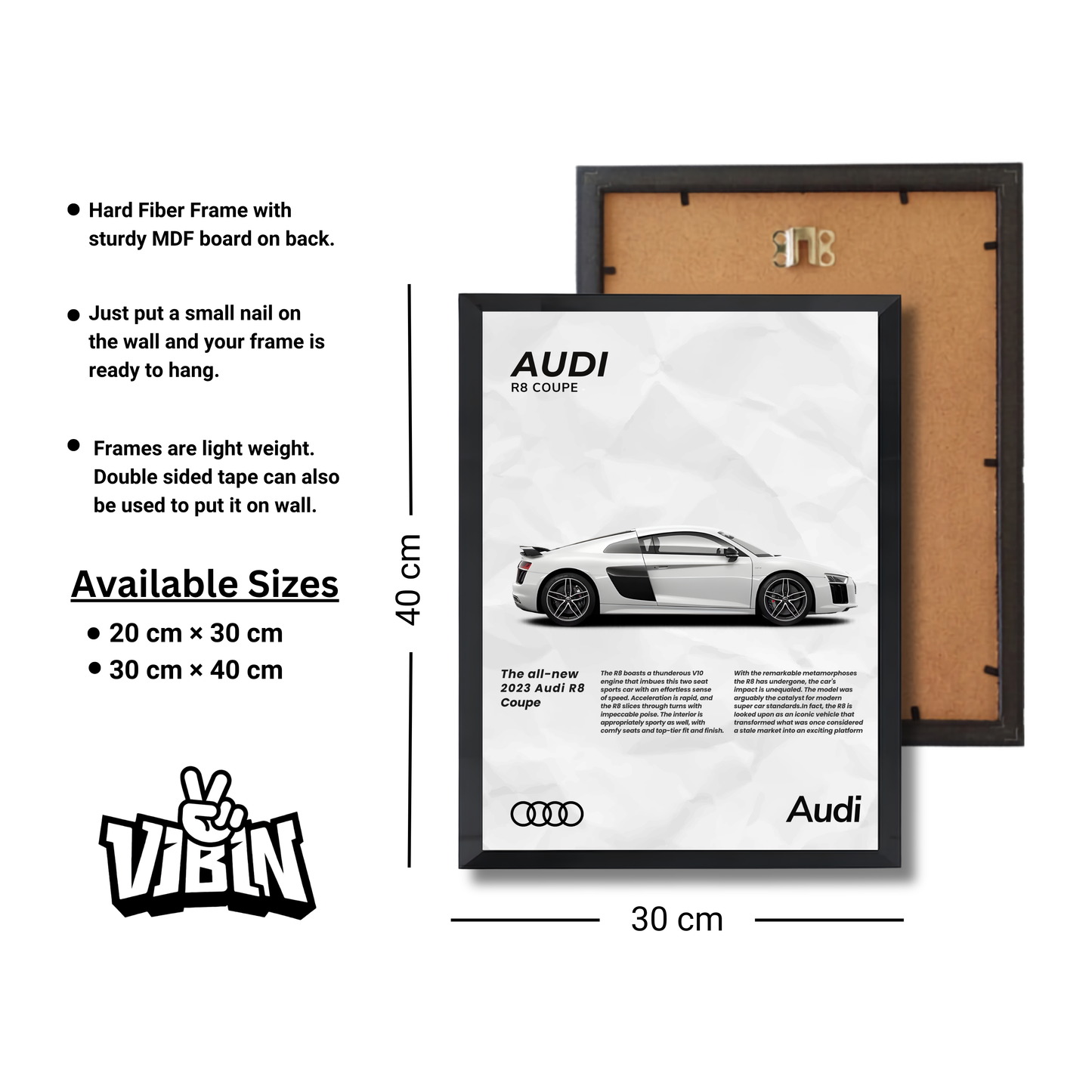 white Audi R8 coupe #24