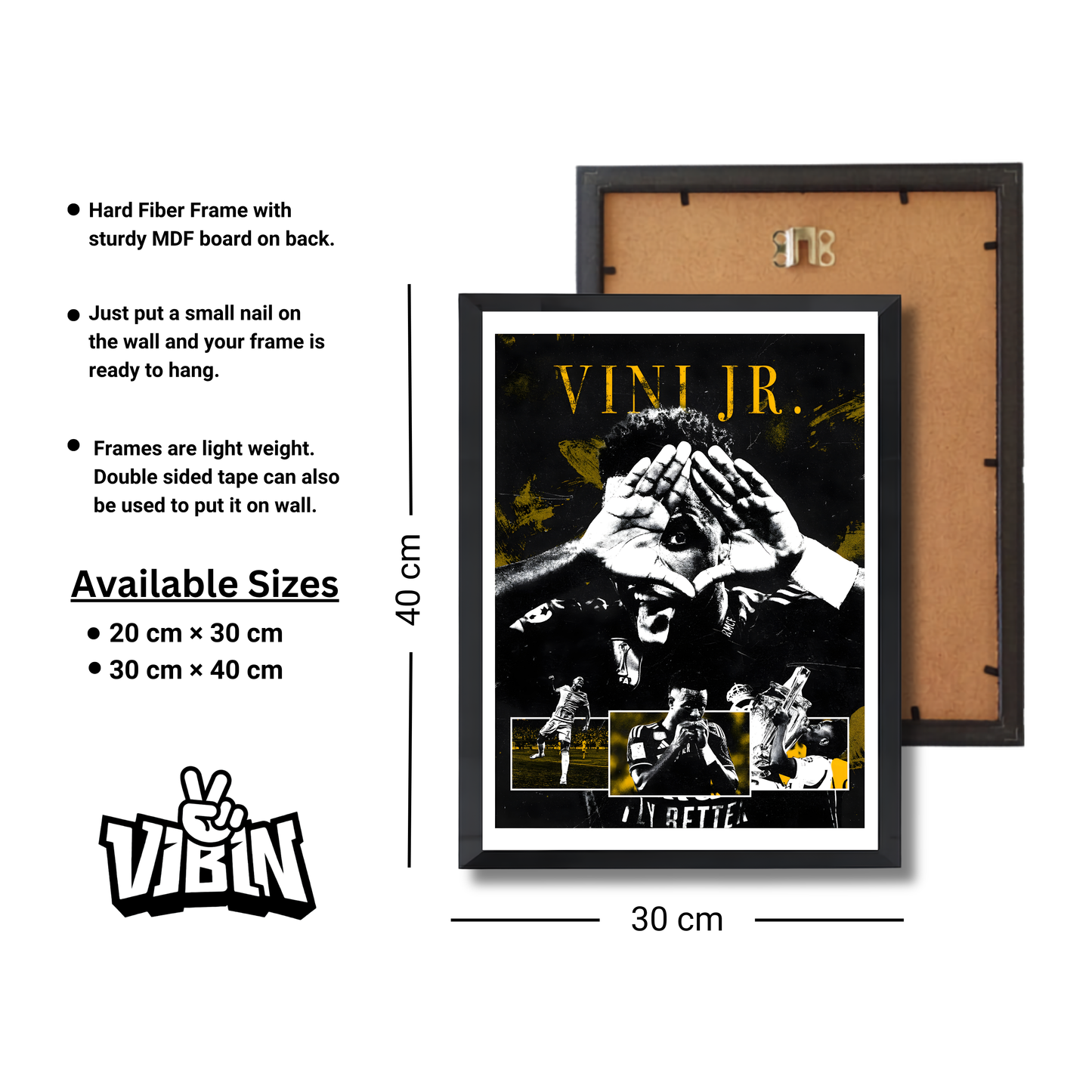 VINI JR. Football Poster #251
