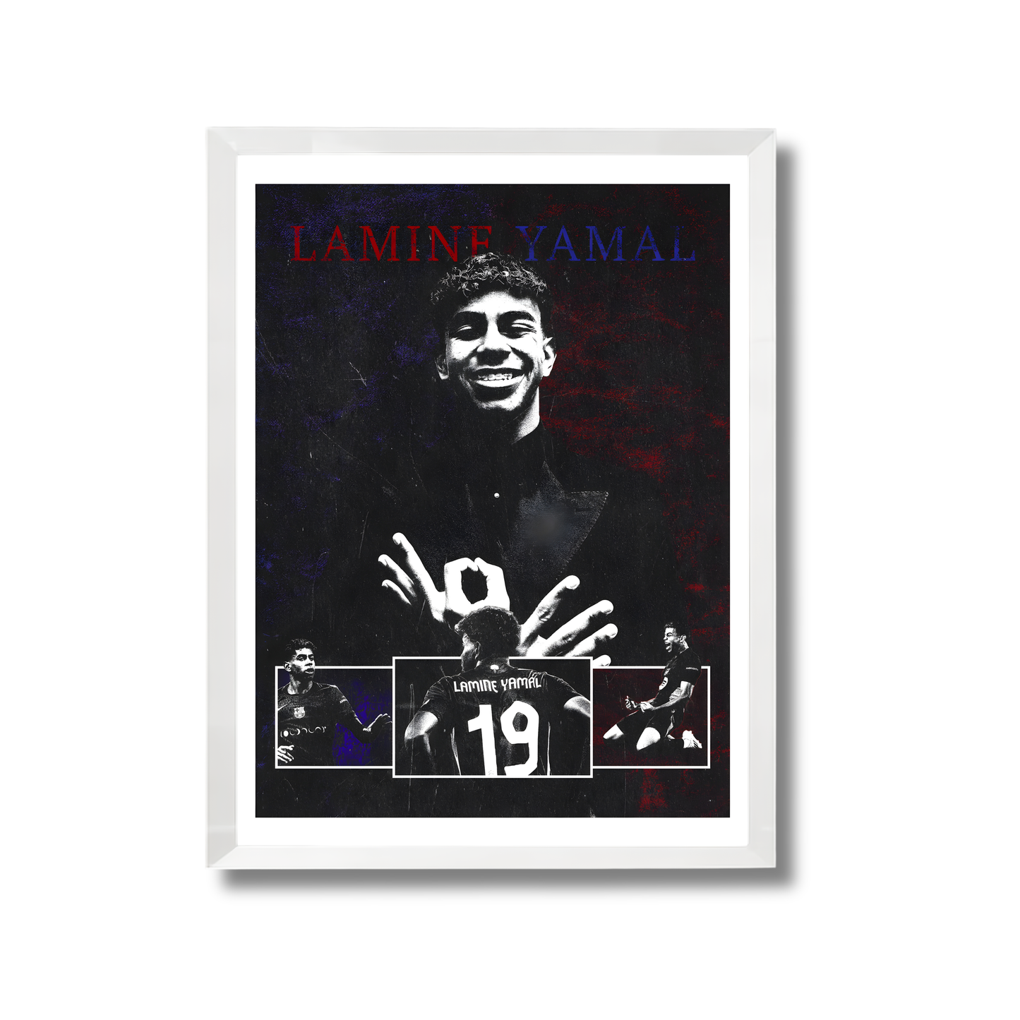 Lamine Yamal Football Poster #252