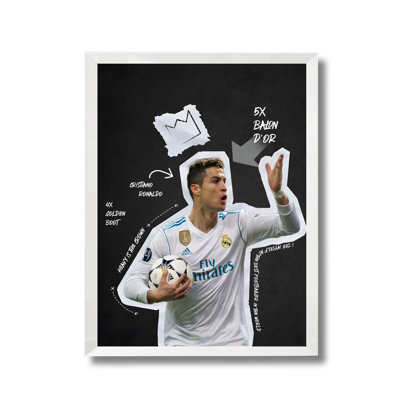 Cristiano Ronaldo Football Poster #254