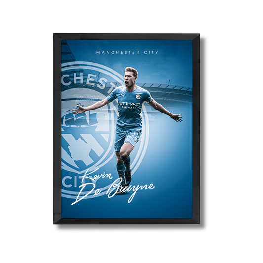 Kevin De Bruyne Football Poster #256
