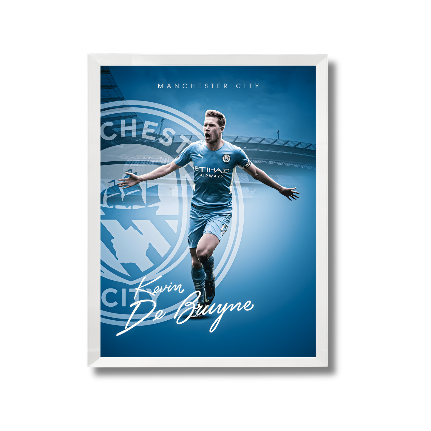 Kevin De Bruyne Football Poster #256