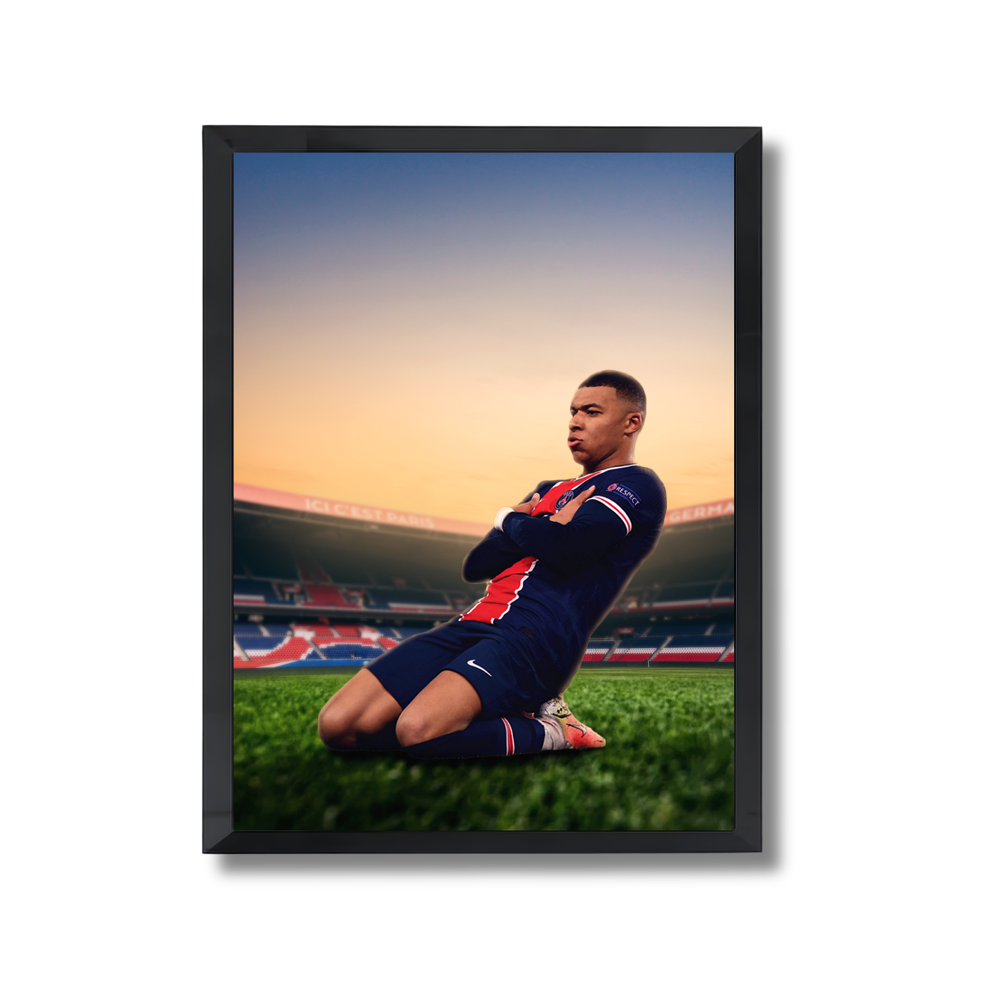 Mbappé Football Poster #257