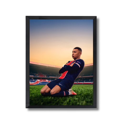 Mbappé Football Poster #257