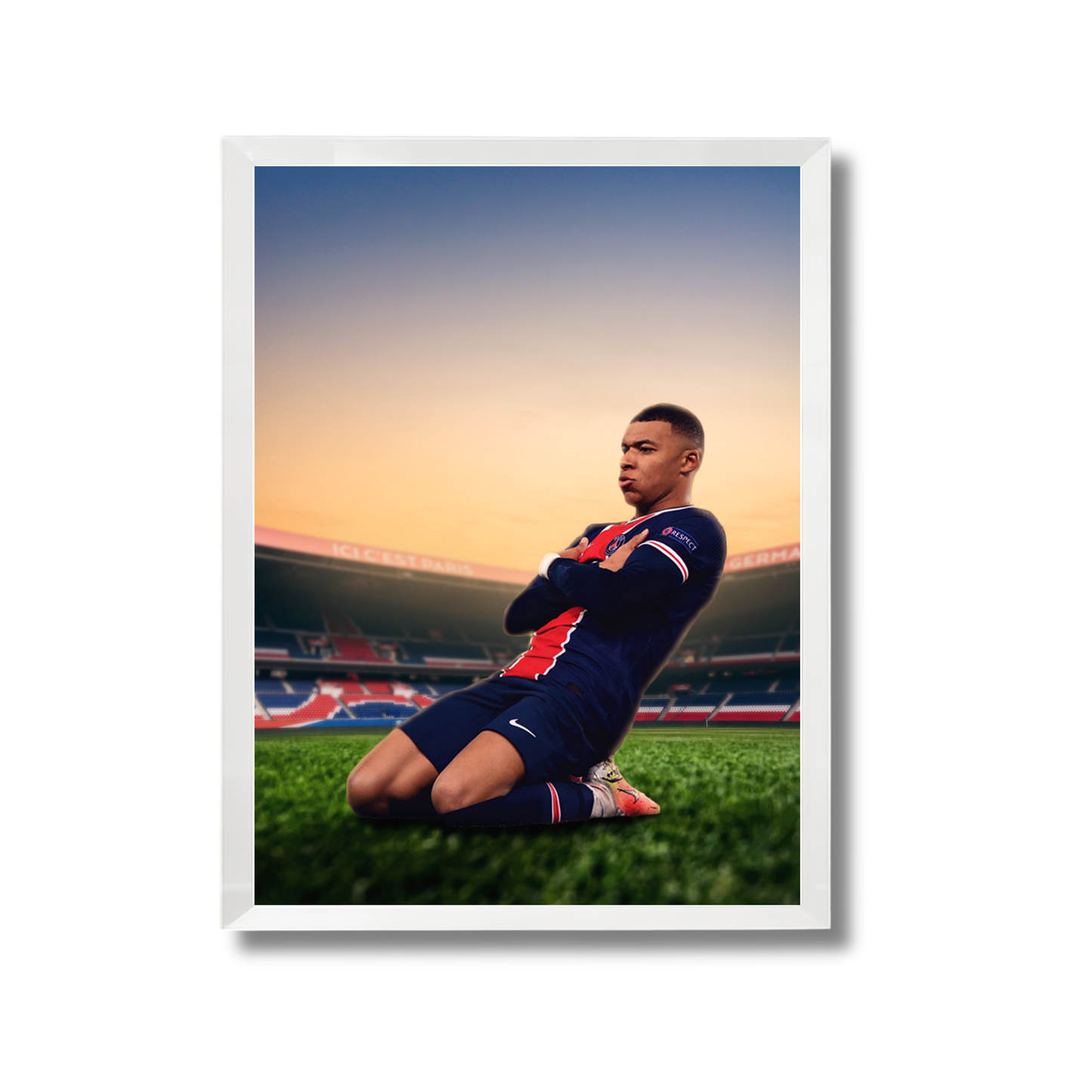 Mbappé Football Poster #257