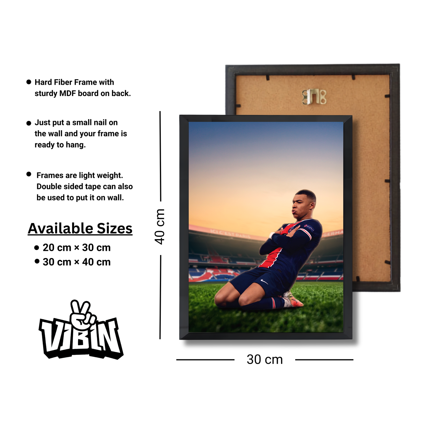 Mbappé Football Poster #257