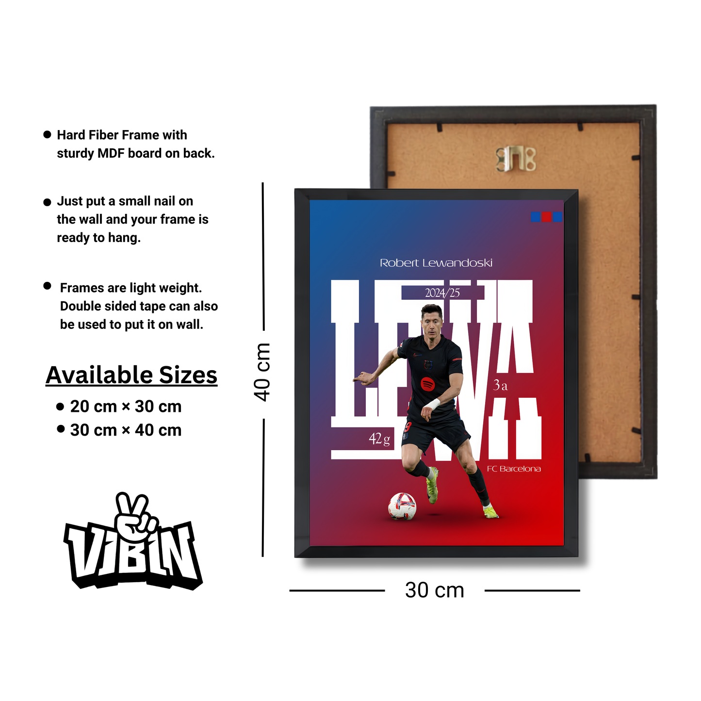 Robert Lewandoski Football Poster #258