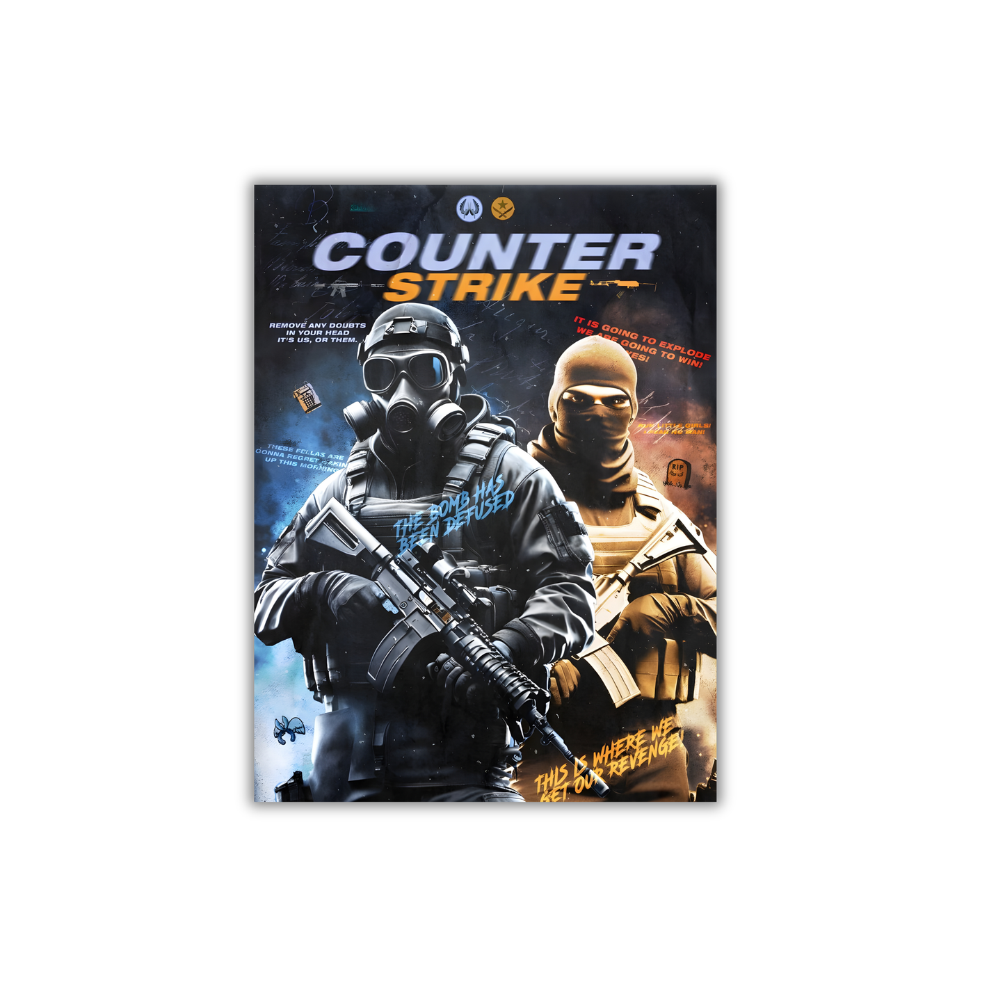 Counter strike 2 Gaming Poster #262