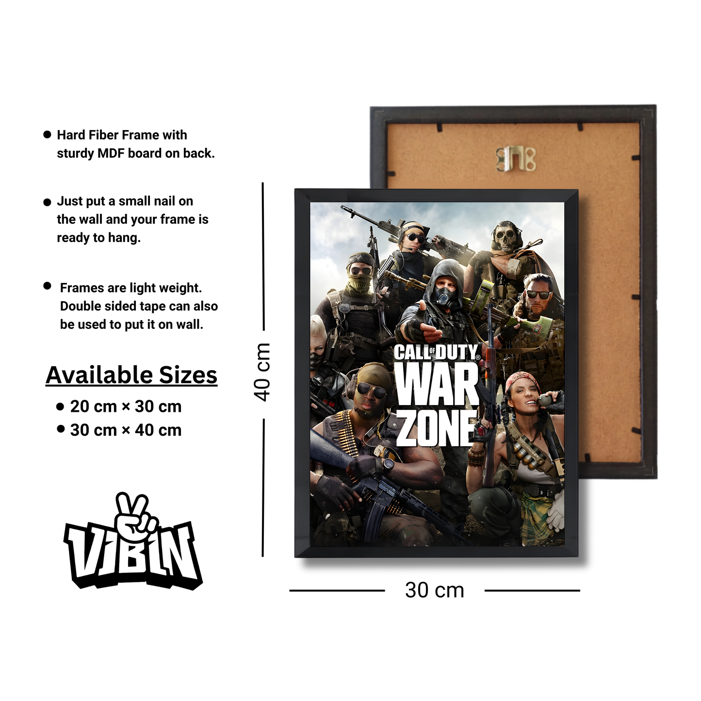 Call of Duty - WARZONE Gaming Poster #270