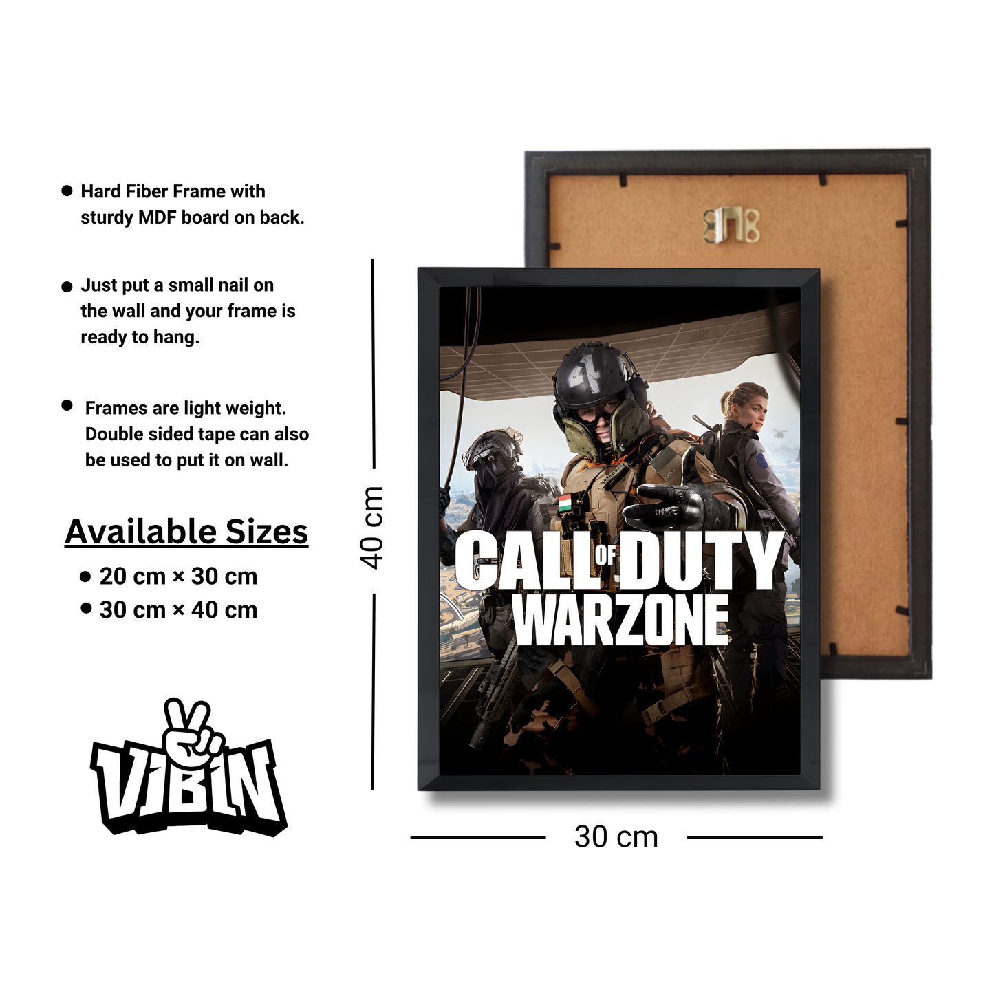Call of Duty - WARZONE Gaming Poster #272