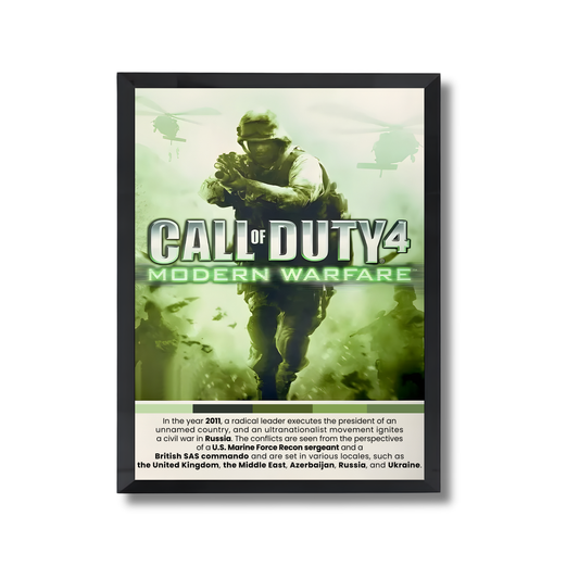 Call of Duty - Modern Warfare Gaming Poster #290