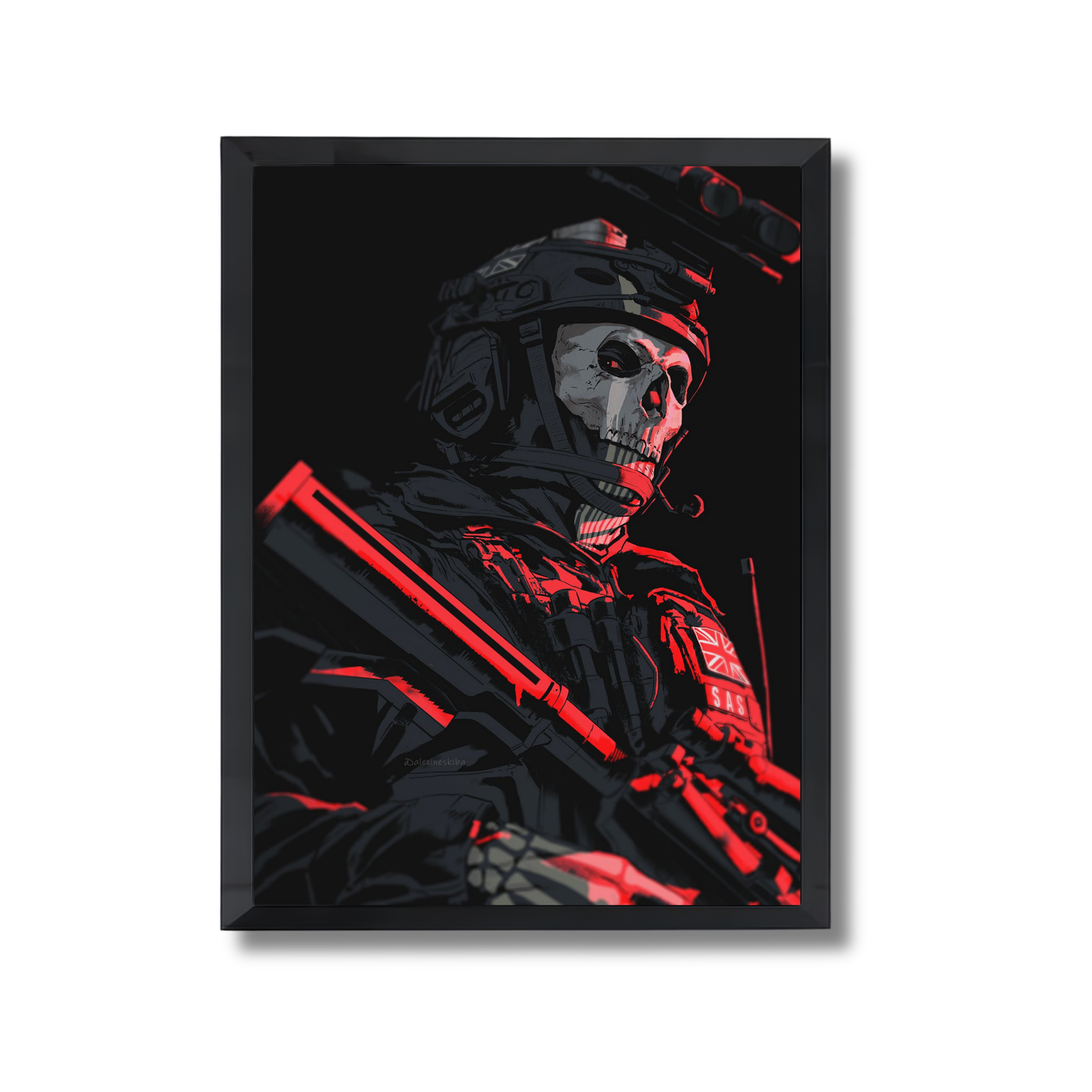 Ghost Call of duty Gaming Poster #292