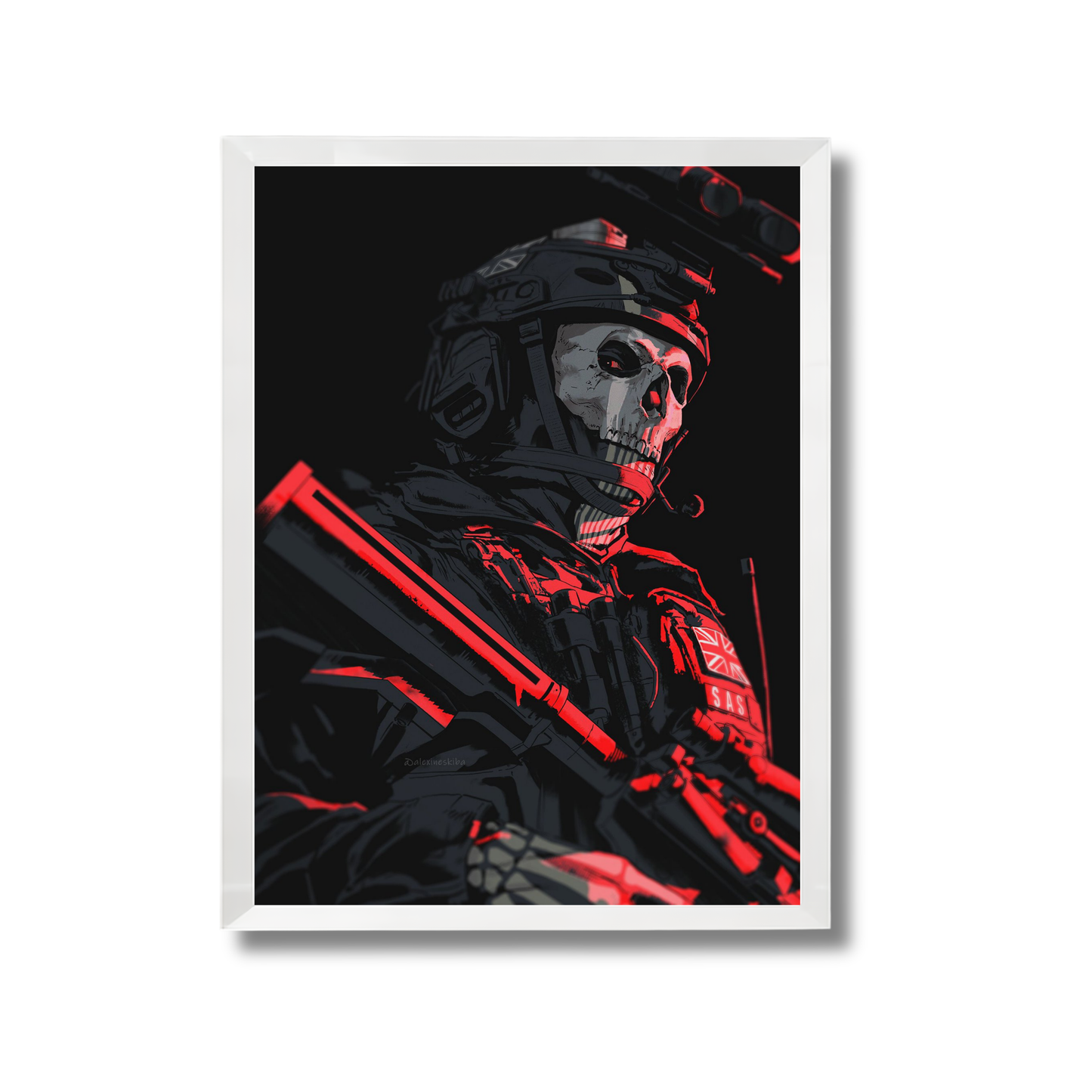Ghost Call of duty Gaming Poster #292