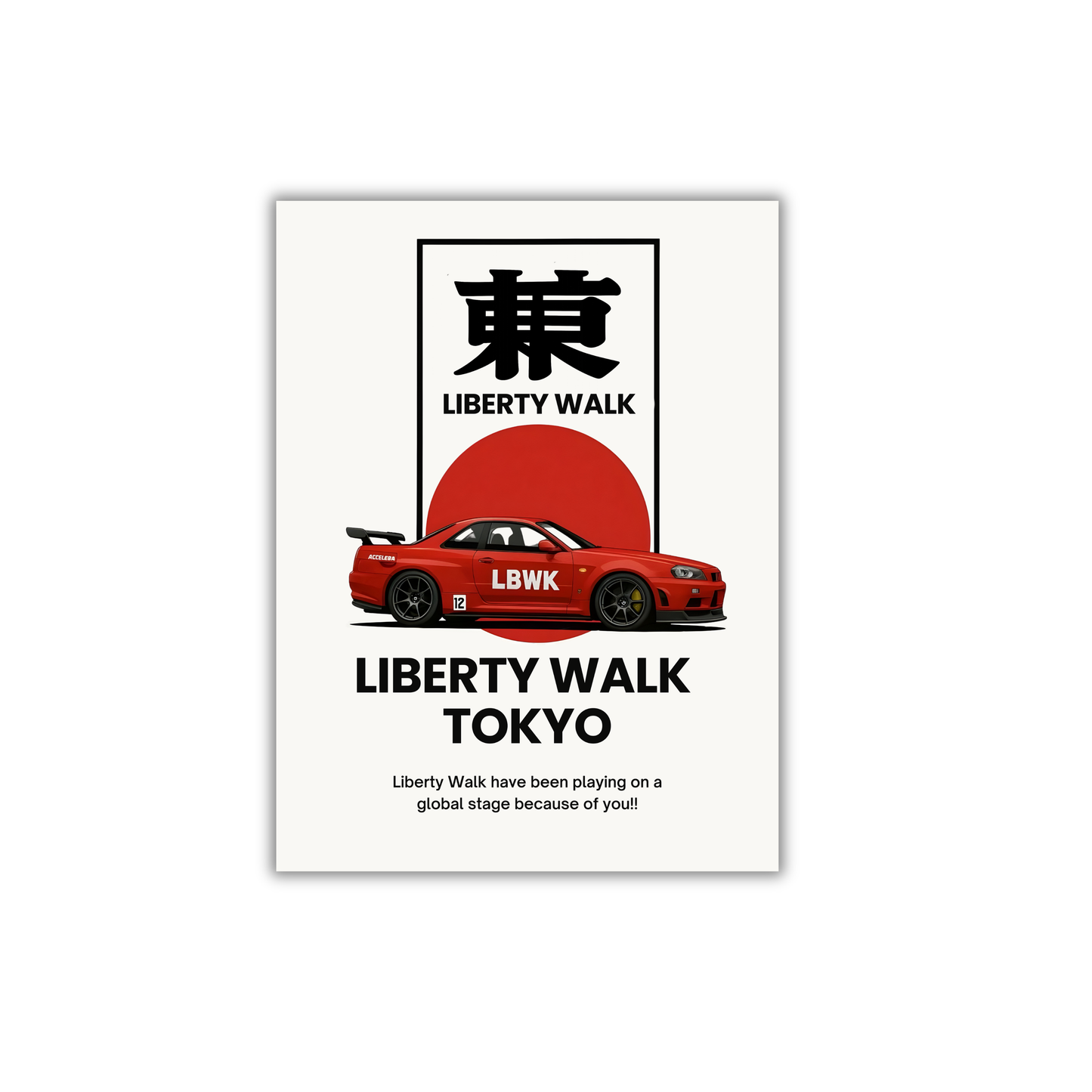 Liberty Walk Tokyo LBWK #33