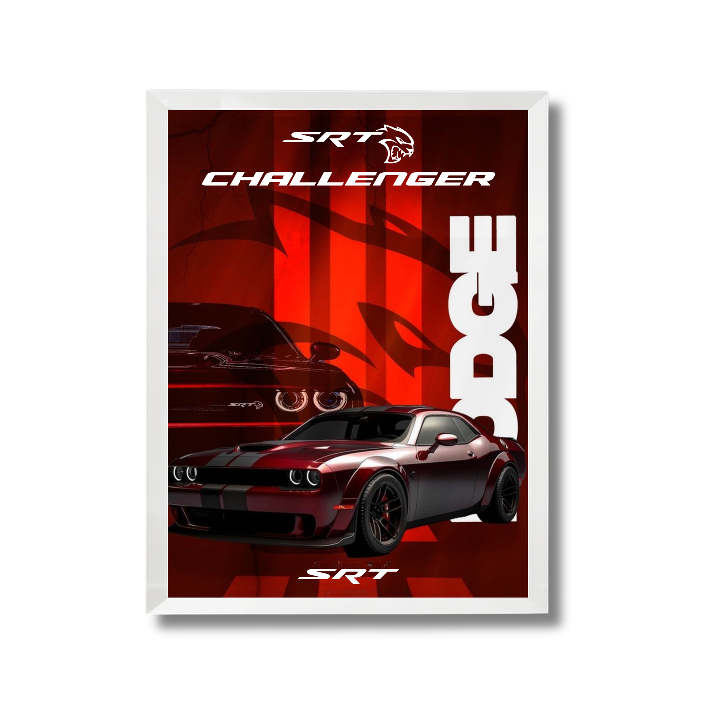 Red Dodge Challenger #38
