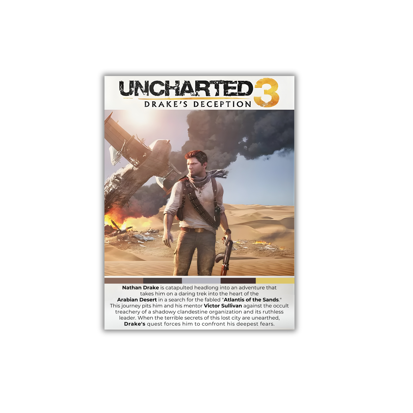 Uncharted Gaming Poster #395