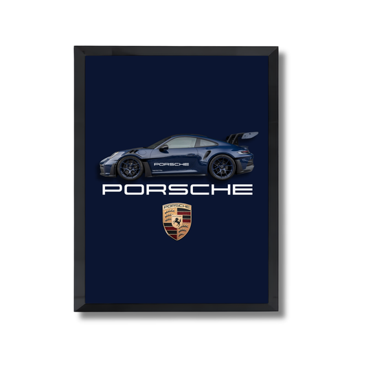 porsche 911 GT3 RS blue edition poster #3