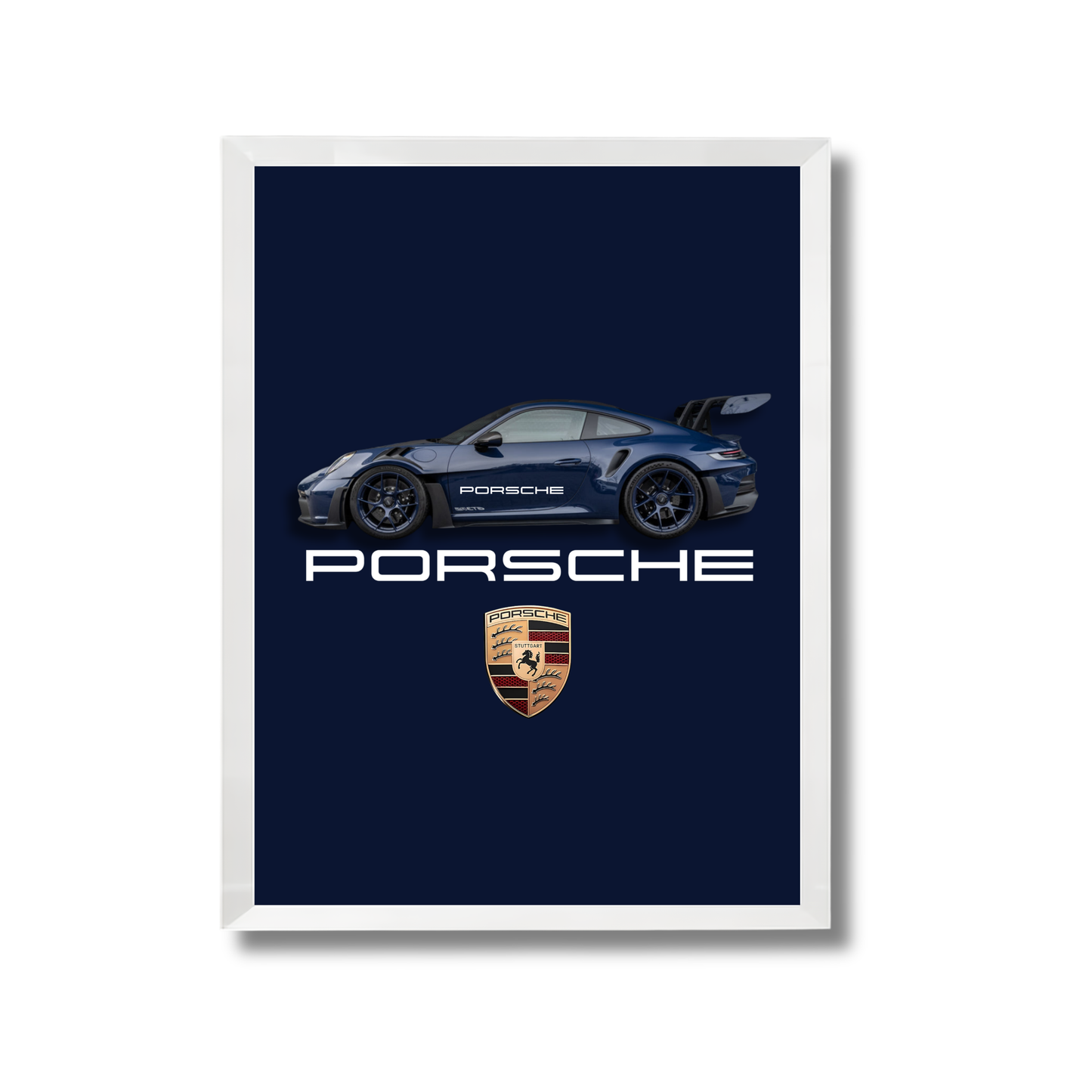 porsche 911 GT3 RS blue edition poster #3
