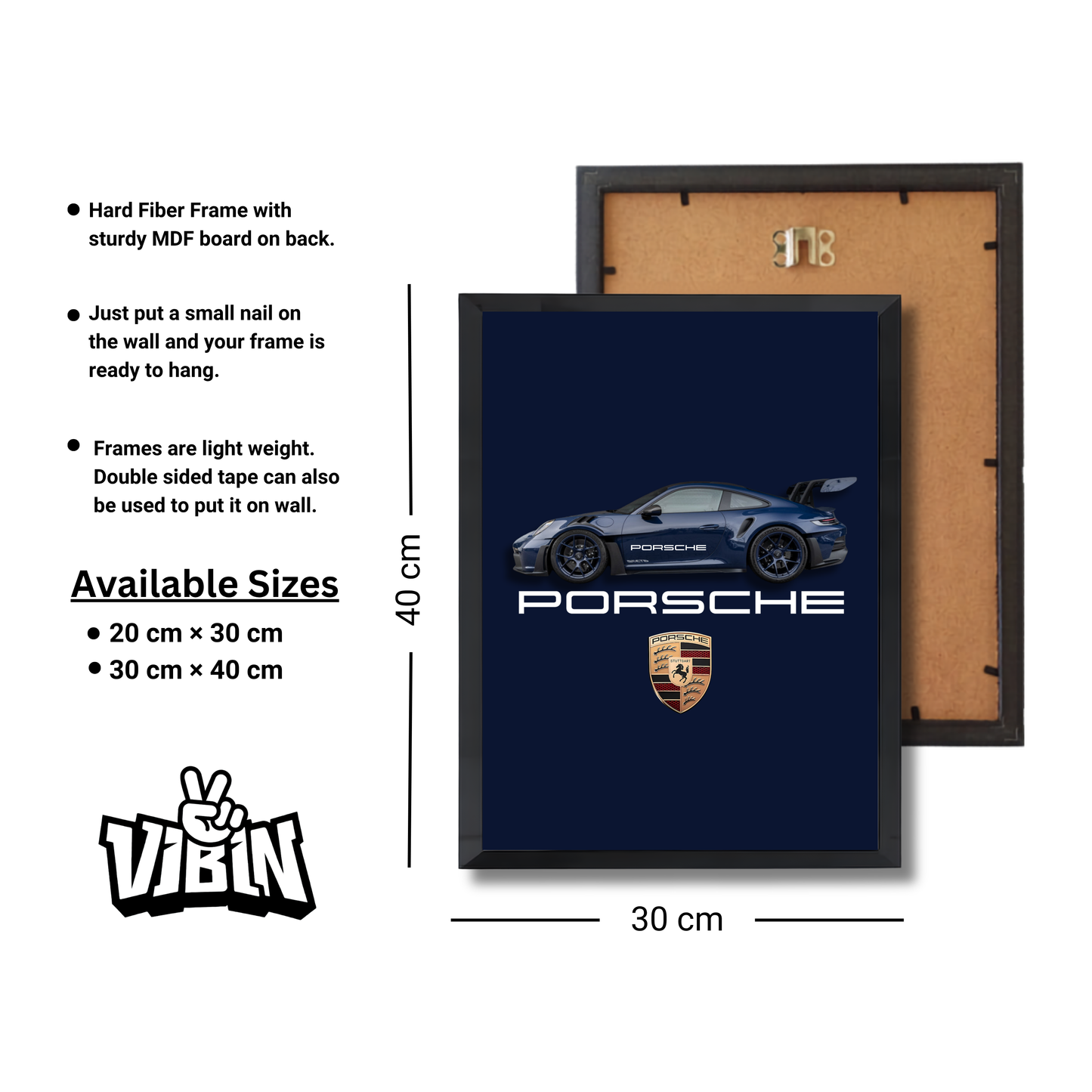 porsche 911 GT3 RS blue edition poster #3