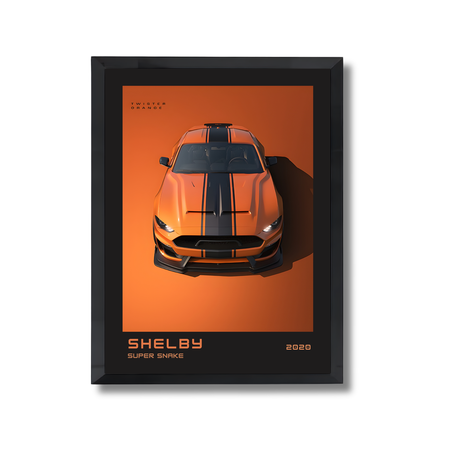 Orange Shelby Super Snake #41