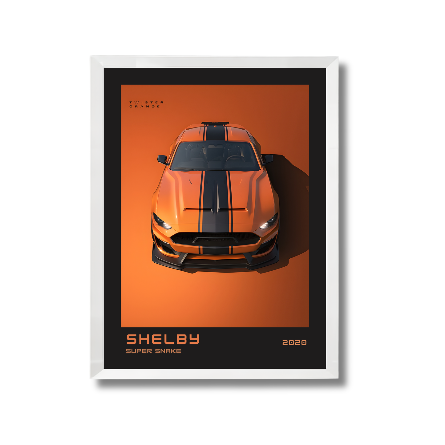 Orange Shelby Super Snake #41