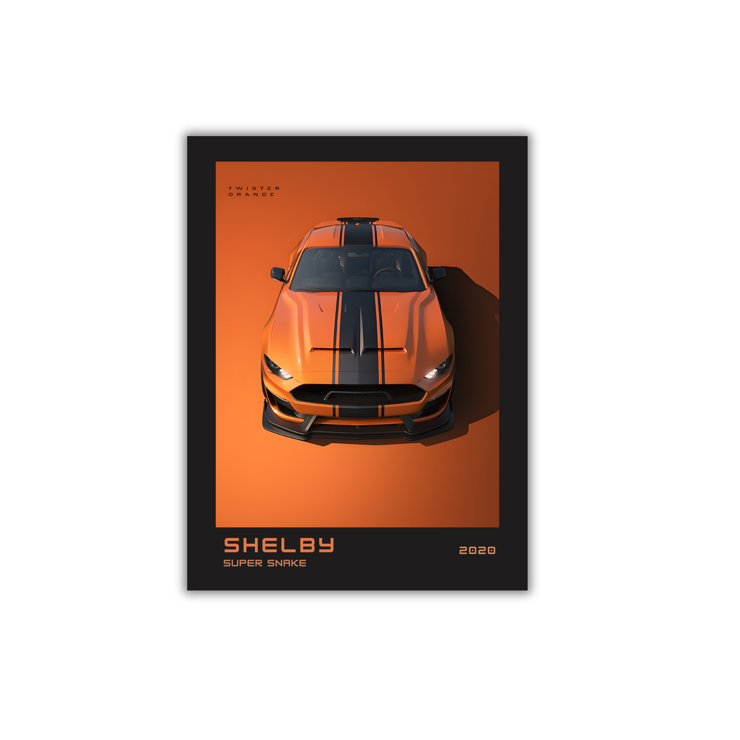 Orange Shelby Super Snake #41