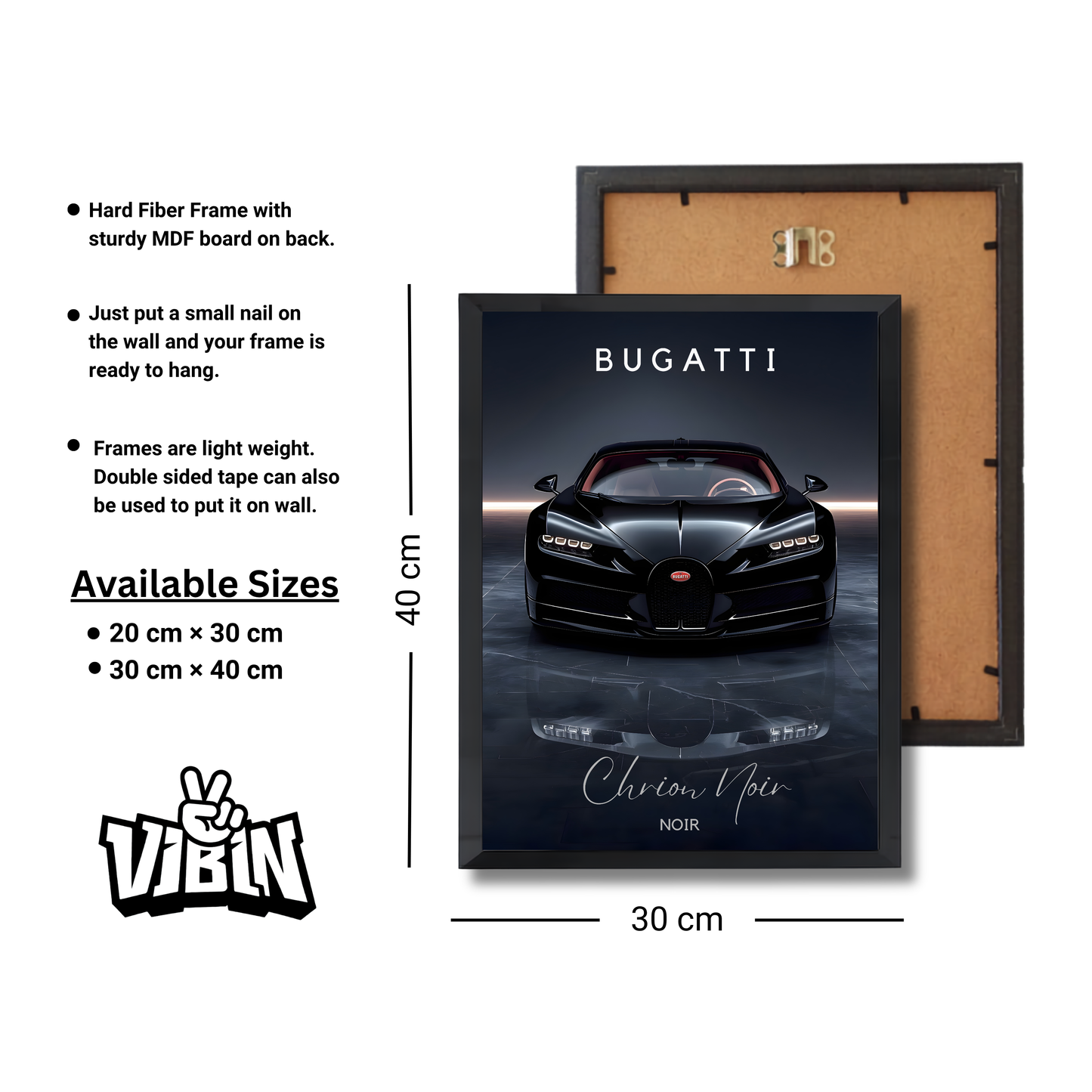 Bugatti chrion noir #44