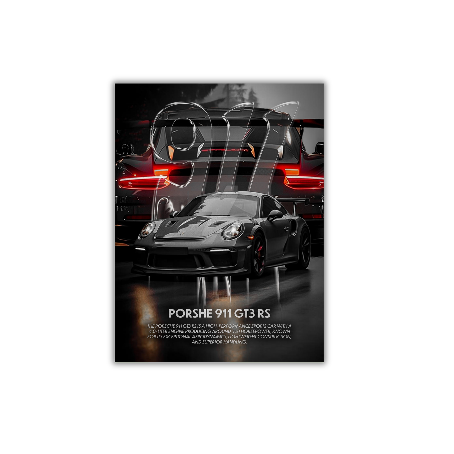Porsche 911 GT3 RS Poster #57