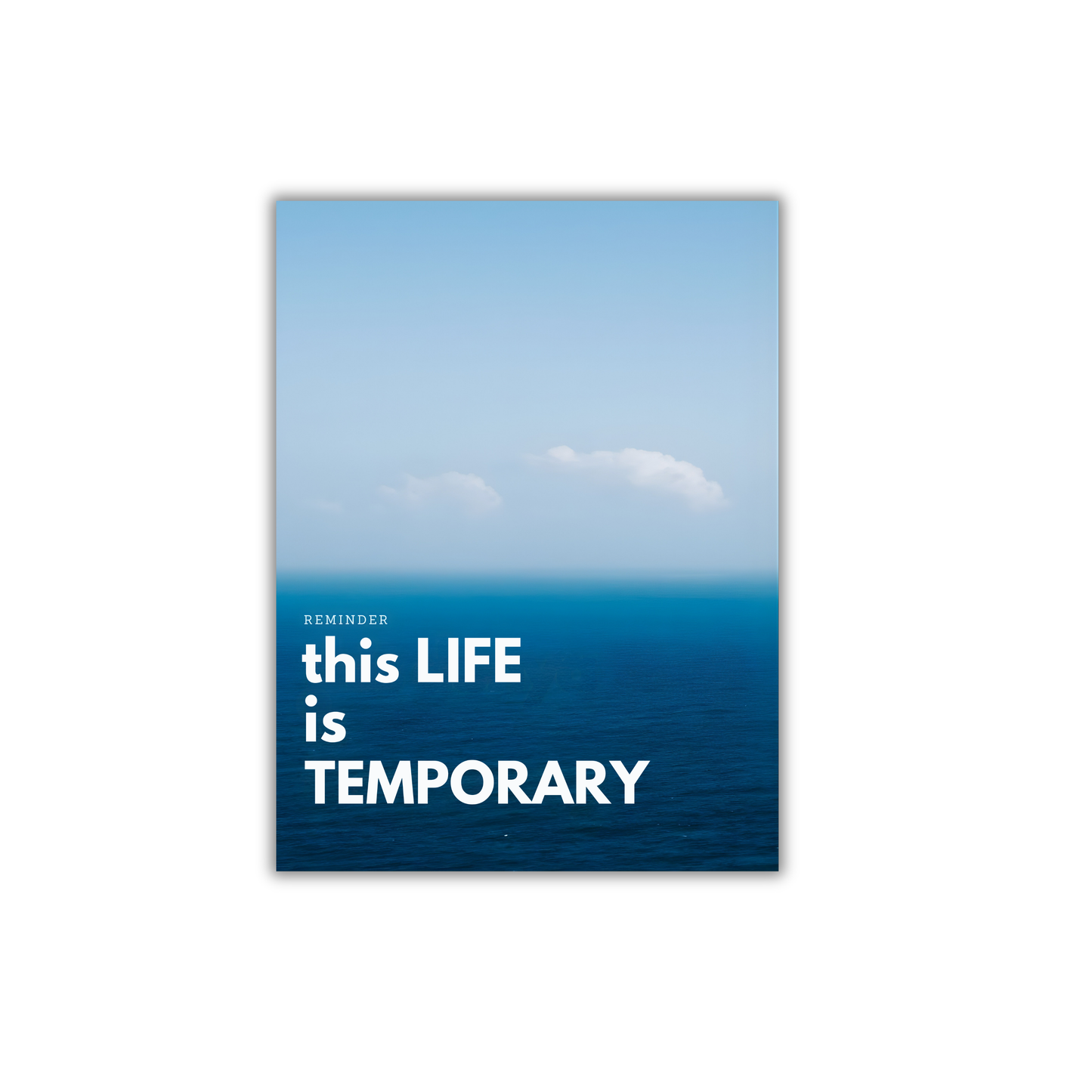 This life is temporary Poster #670