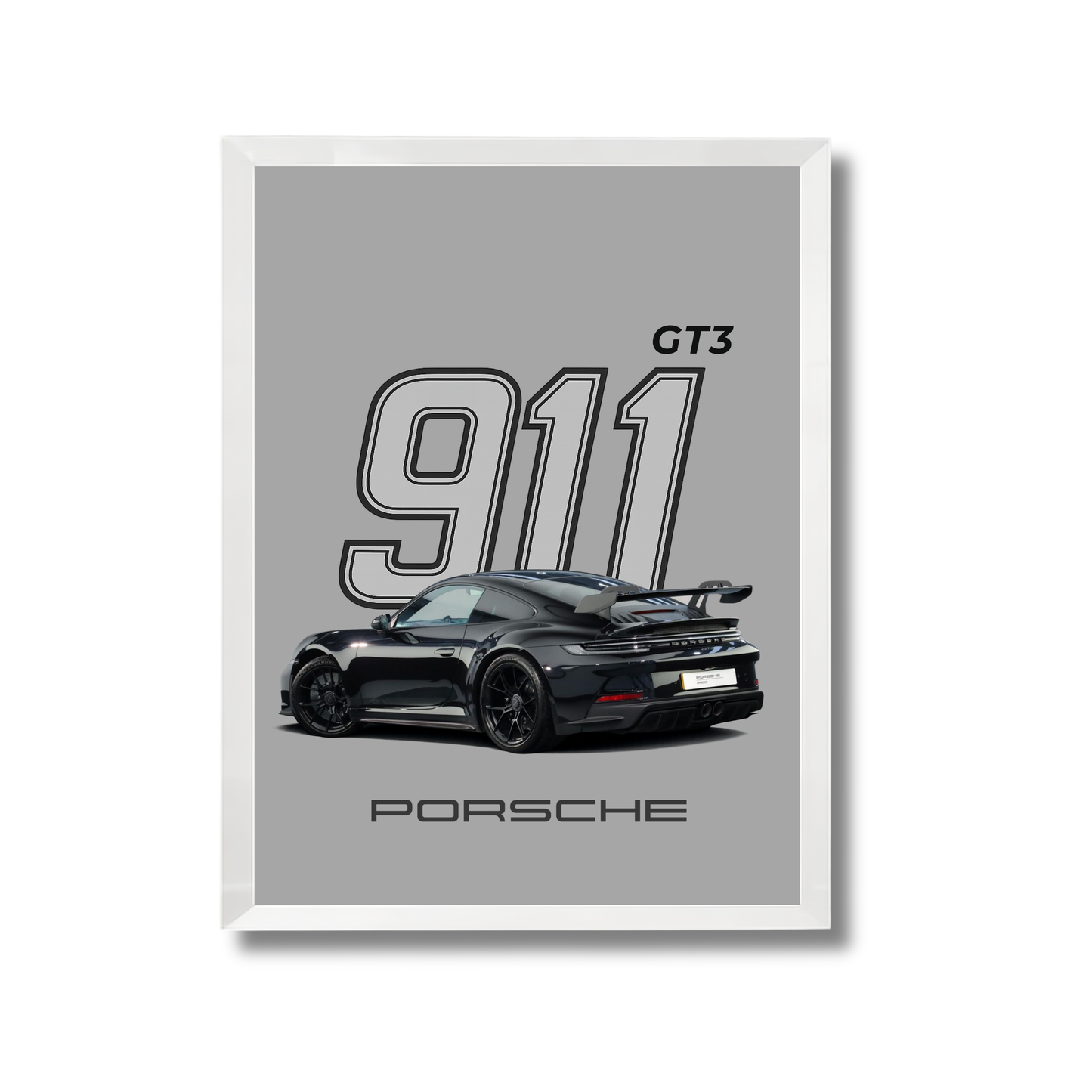 black porche 911 GT3 RS poster #5