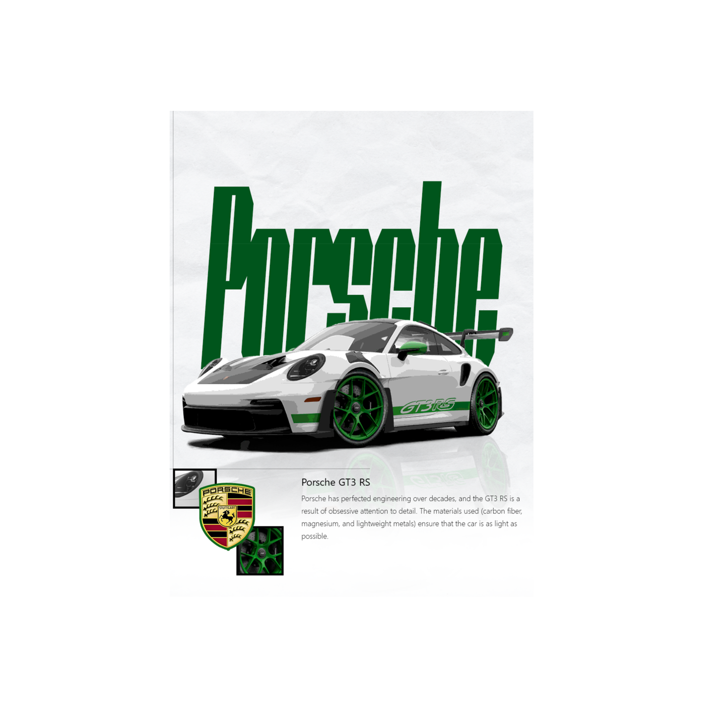 Porsche 911 GT3 RS Poster #60